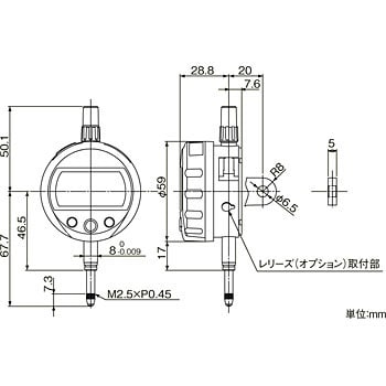 PC-465J(メーカー実施校正書・トレサビリティ体系図付) 0.001mm 一体型