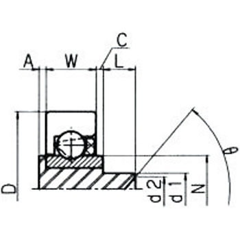DR-26-AH2.5-3.65 D�V���[�Y DR-A(�O���t���b�g�E�J�V�����^�C�v) �g�b�N�x�A�����O(TOK) 38821973
