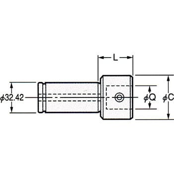 K32-Q9-40 モジュラータイプストレートシャンク 1個 日研工作所 【通販