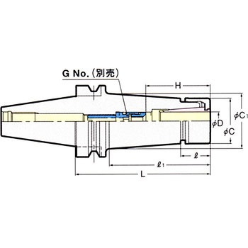 2LOCK高速回転用スリムチャック(テーパ型) 日研工作所