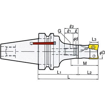 NBT40-MDPE-M8-55 メジャードリームプロエンドミル(アーバ) 1個 日研