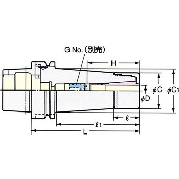 HSK記念タイプVCホルダ 日研工作所