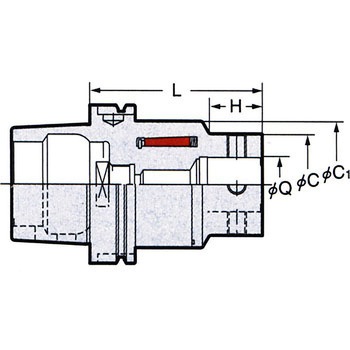 HSKモジュラータイプベースホルダ 日研工作所