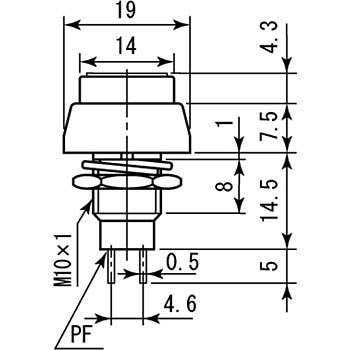 DS-462 ���{�^���X�C�b�` �Z���t���b�N P�V���[�Y �~���}�d�� ��ƌ��� ��10.2 38905991