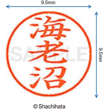 ネーム9 既製(エ) シヤチハタ