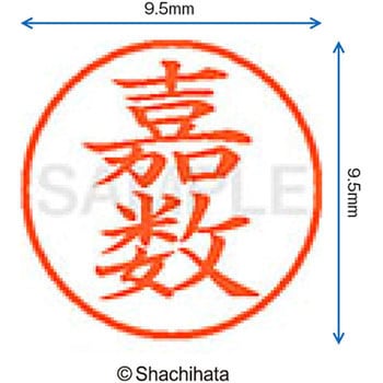 ネーム9 既製(カ) シヤチハタ
