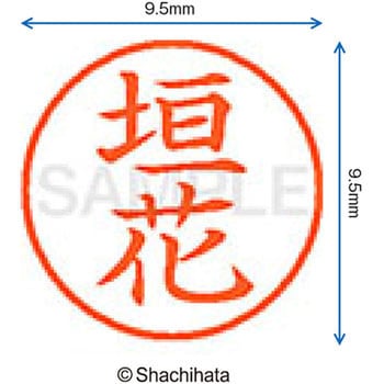 ネーム9 既製(カ) シヤチハタ
