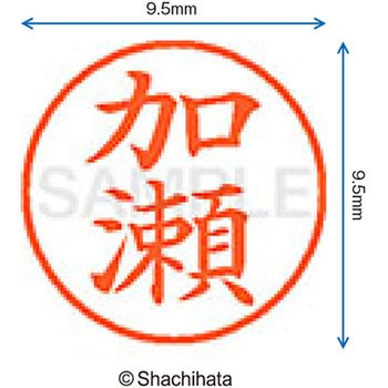ネーム9 既製(カ) シヤチハタ
