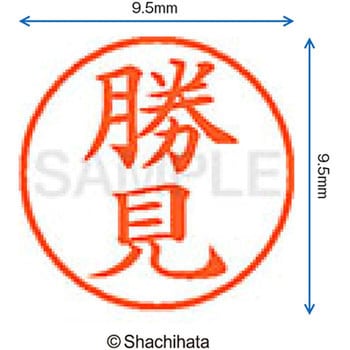 ネーム9 既製(カ) シヤチハタ
