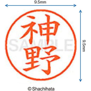 ネーム9 既製(カ) シヤチハタ