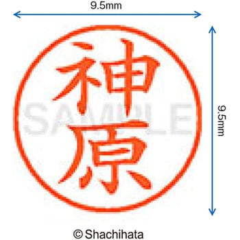 ネーム9 既製(カ) シヤチハタ