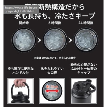 チャージャー アイスコンテナジャグ2200 - パール金属