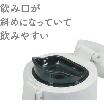 カフェマグ シームレスワンタッチマグボトル200 パール金属