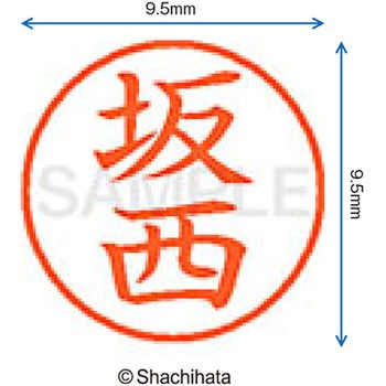 ネーム9 既製(サ) シヤチハタ