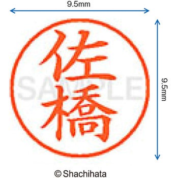 ネーム9 既製(サ) シヤチハタ