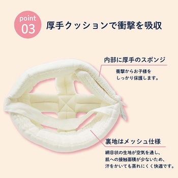 Colulu(コルル) ベビーヘルメット ごっつん防止 転倒防止 パンダ orivance