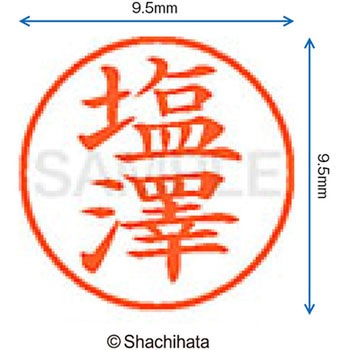 ネーム9 既製(シ) シヤチハタ