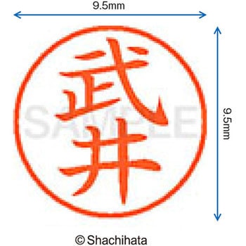 ネーム9 既製(タ) シヤチハタ