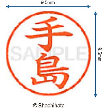 ネーム9 既製(テ) シヤチハタ