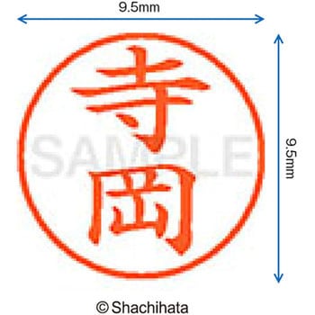 ネーム9 既製(テ) シヤチハタ