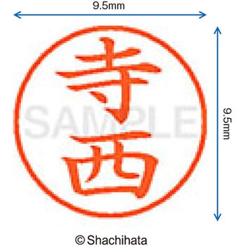 ネーム9 既製(テ) シヤチハタ