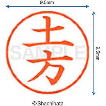 ネーム9 既製(ヒ) シヤチハタ