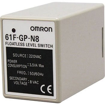 フロートなしスイッチ(コンパクトプラグインタイプ) 61F-GP-N□ オムロン(omron)