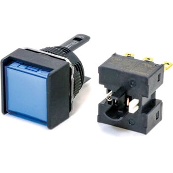 押ボタンスイッチ(正方形)(非照光)(丸胴形Φ16) A16 omron(オムロン)