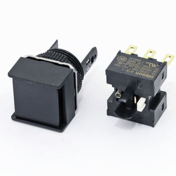 押ボタンスイッチ(正方形)(非照光)(丸胴形Φ16) A16 omron(オムロン)