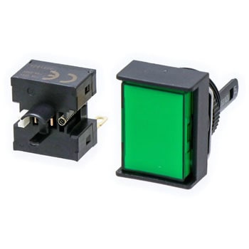 押ボタンスイッチ(長方形)(非照光)(丸胴形Φ16) A16 omron(オムロン)