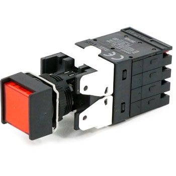押ボタンスイッチ(正方形)(LED)(丸胴形Φ16) A16 omron(オムロン)