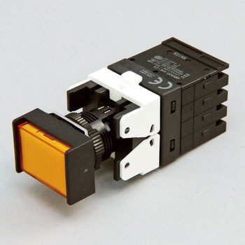 押ボタンスイッチ(長方形)(LED)(丸胴形Φ16) A16 omron(オムロン)