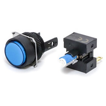 押ボタンスイッチ(丸形)(LED)(丸胴形Φ16) A16 omron(オムロン)