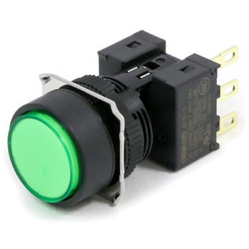 押ボタンスイッチ(丸形)(LED)(丸胴形Φ16) A16 omron(オムロン)