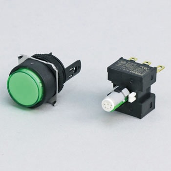 押ボタンスイッチ(丸形)(LED)(丸胴形Φ16) A16 omron(オムロン)