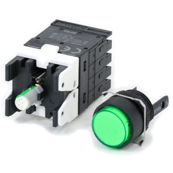 押ボタンスイッチ(丸形)(LED)(丸胴形Φ16) A16 omron(オムロン)