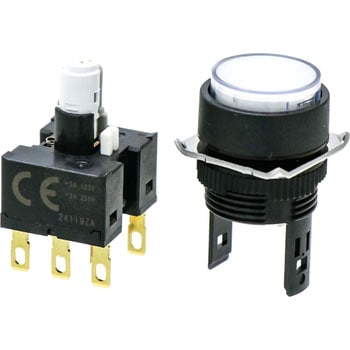押ボタンスイッチ(丸形)(LED)(丸胴形Φ16) A16 omron(オムロン)