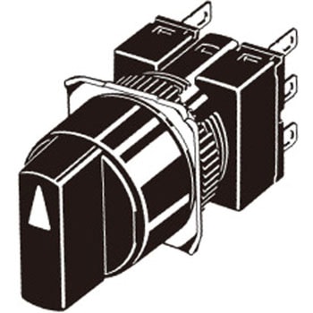 ツマミ形セレクタスイッチ(丸形)(丸胴形Φ16) A165S omron(オムロン)