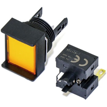 押ボタンスイッチ(長方形)(非照光)(丸胴形Φ16) A16 omron(オムロン)