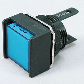 押ボタンスイッチ(正方形)(LED)(丸胴形Φ16) A16 omron(オムロン)