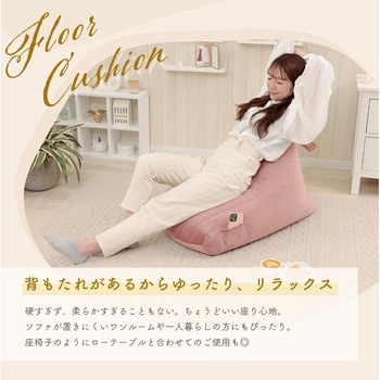 三角スゴビーズクッション セルタン