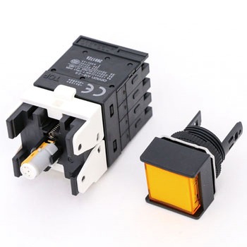 押ボタンスイッチ(正方形)(LED)(丸胴形Φ16) A16 omron(オムロン)