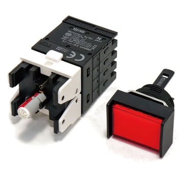 押ボタンスイッチ(長方形)(LED減圧照光機能内蔵)(丸胴形Φ16) A16 omron(オムロン)