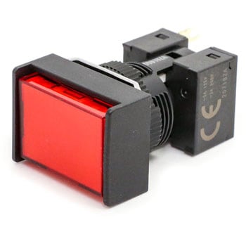 押ボタンスイッチ(長方形)(LED)(丸胴形Φ16) A16 omron(オムロン)