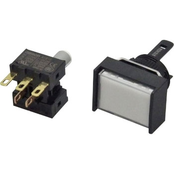 押ボタンスイッチ(長方形)(LED)(丸胴形Φ16) A16 omron(オムロン)