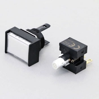 押ボタンスイッチ(長方形)(LED)(丸胴形Φ16) A16 omron(オムロン)