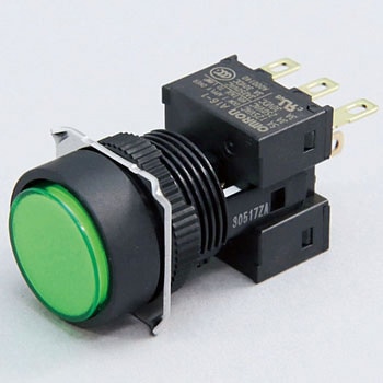 押ボタンスイッチ(丸形)(LED)(丸胴形Φ16) A16 omron(オムロン)