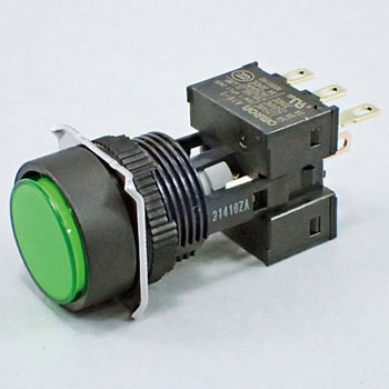 押ボタンスイッチ(丸形)(LED)(丸胴形Φ16) A16 omron(オムロン)