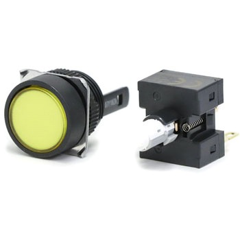 押ボタンスイッチ(丸形)(LED)(丸胴形Φ16) A16 omron(オムロン)