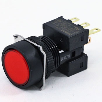 押ボタンスイッチ(丸形)(LED)(丸胴形Φ16) A16 omron(オムロン)